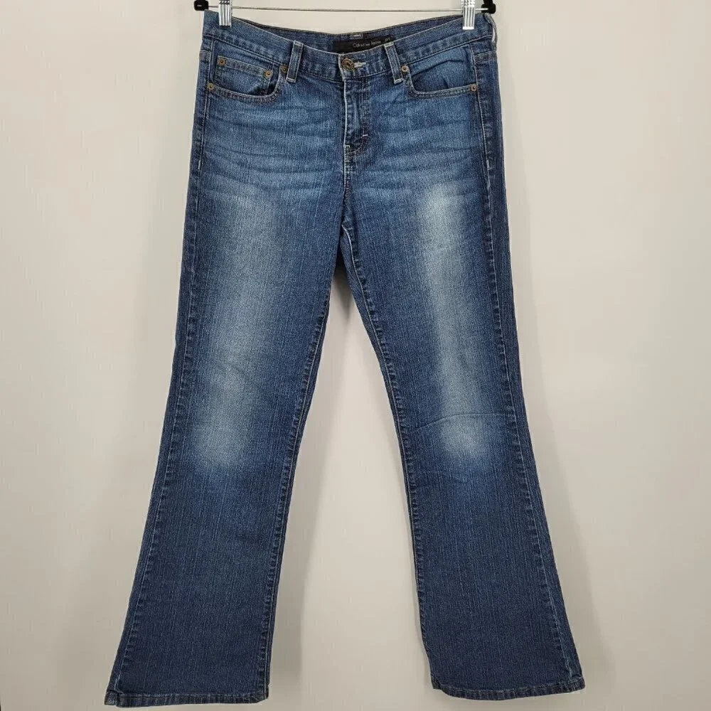Calvin Klein Fit Flare Medium Wash Jeans